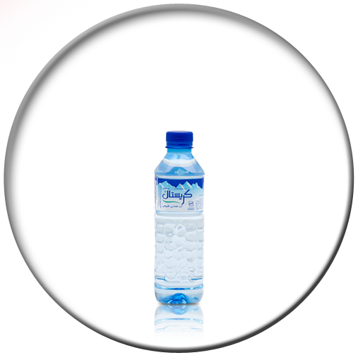 آب معدنی 0.5لیتری